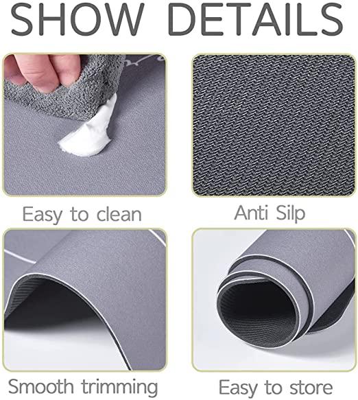 Zenvy™ QuickDry Anti-Slip Floor Mat